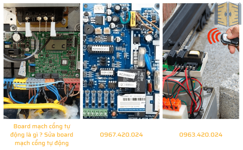 Board mạch cổng tự động là gì Sửa board mạch cổng tự động LH 0963 420 024