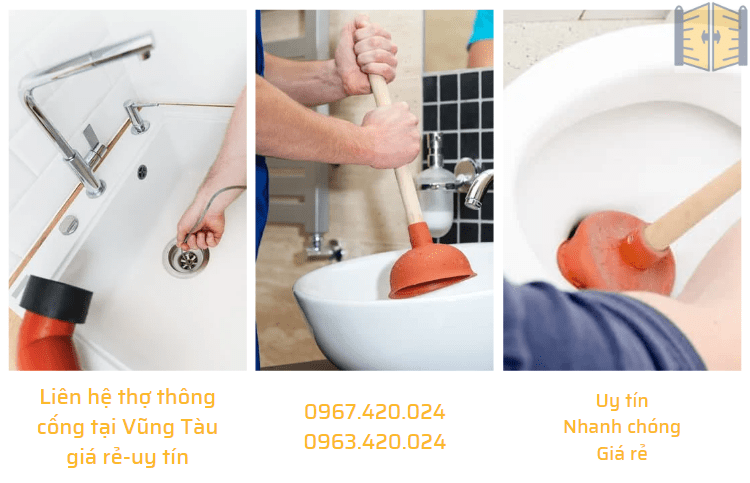 Liên hệ thợ thông cống tại Vũng Tàu giá rẻ-uy tín 0963 420 024
