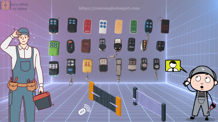 Sao chép remote cửa cổng tự động tại Vũng Tàu 0967 420 024