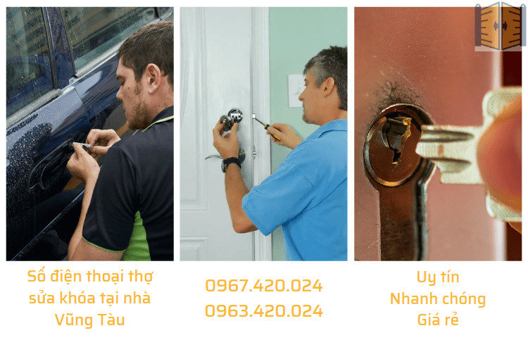 Số điện thoại thợ sửa khóa tại nhà Vũng Tàu 0967 420 024 - 0963 420 024