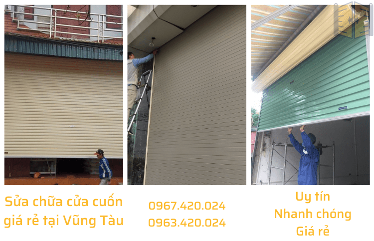 Sửa chữa cửa cuốn giá rẻ tại Vũng Tàu 0967 420 024
