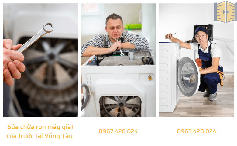 Sửa chữa ron máy giặt cửa trước tại Vũng Tàu 0963420024