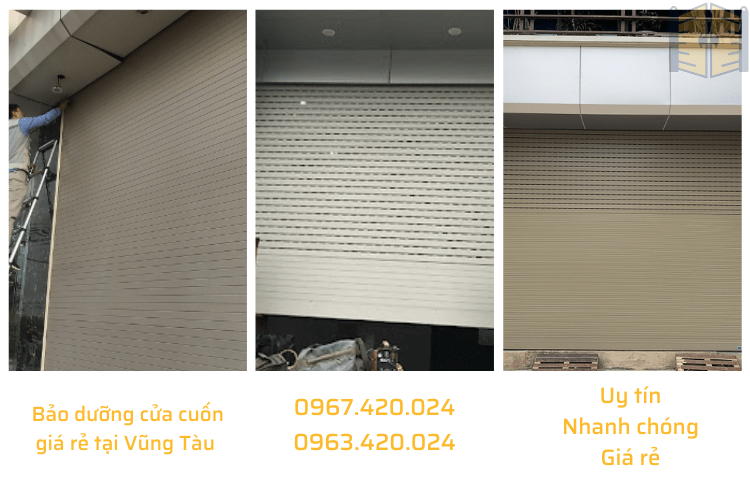 Bảo dưỡng cửa cuốn giá rẻ tại Vũng Tàu 0963 420 024