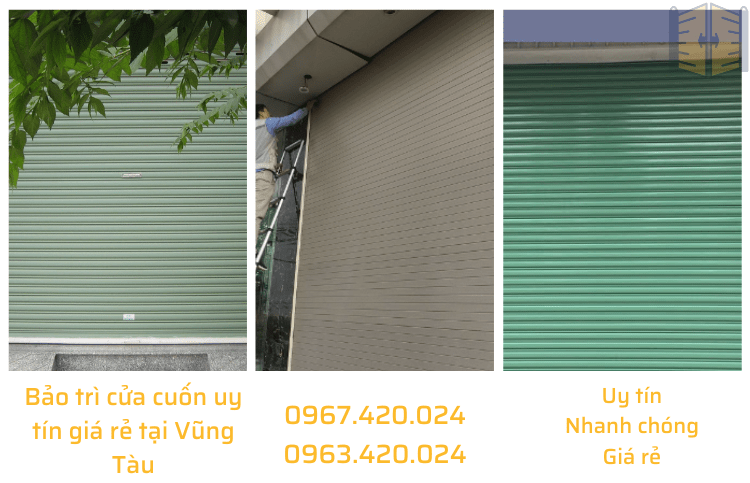 Bảo trì cửa cuốn uy tín giá rẻ tại Vũng Tàu 0967 420 024