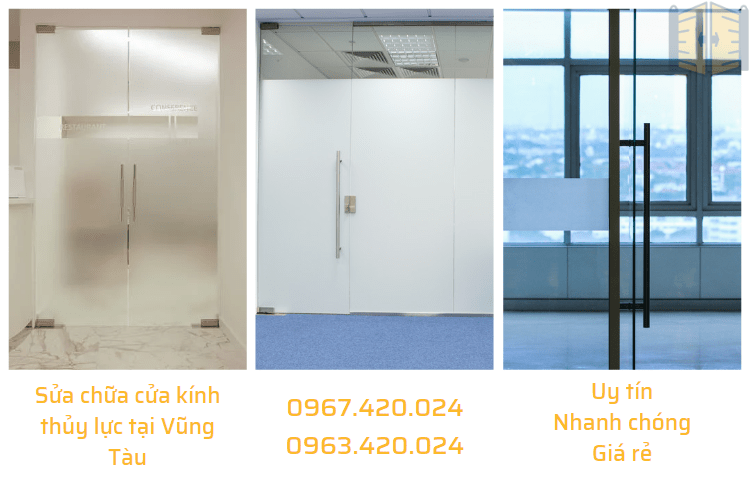 Sửa chữa cửa kính thủy lực tại Vũng Tàu 0963420024