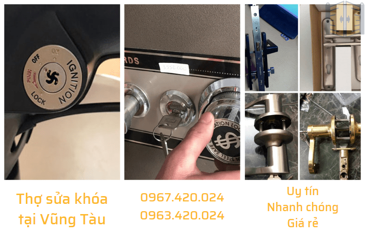 Thợ sửa khóa tại Vũng Tàu 0967420024 - 0963 420 024