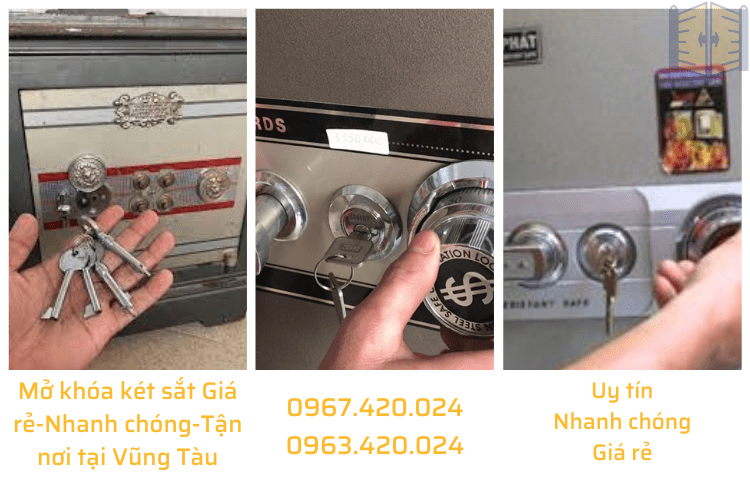 Mở khóa két sắt Giá rẻ-Nhanh chóng-Tận nơi tại Vũng Tàu 0967420024
