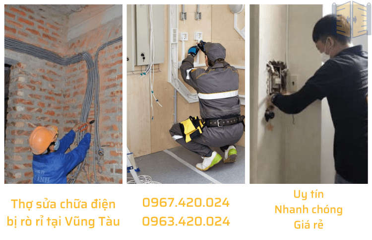 Thợ sửa chữa điện bị rò rỉ tại Vũng Tàu 0963420024