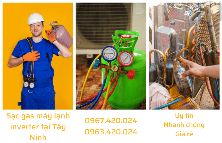 Sạc gas máy lạnh inverter tại Tây Ninh 0967 420 024