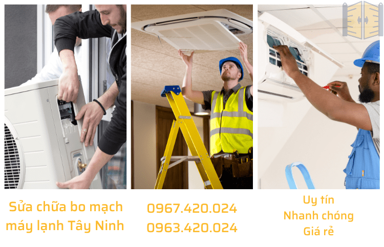 Sửa chữa bo mạch máy lạnh Tây Ninh 0963 420 024