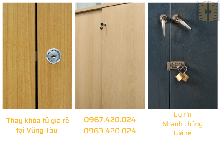 Thay khóa tủ giá rẻ tại Vũng Tàu 0967 420 024