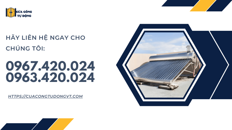 Thay thế linh kiện máy nước nóng năng lượng mặt trời tại Vũng Tàu 0967420024