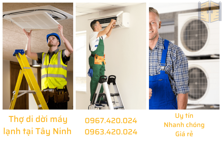 Thợ di dời máy lạnh tại Tây Ninh 0967 420 024