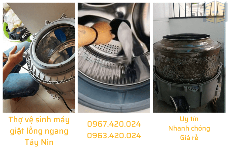 Gọi ngay 0967 420 024 - Thợ vệ sinh máy giặt lồng ngang Tây Ninh