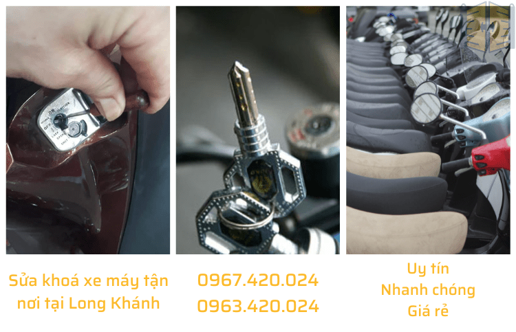 Sửa khoá xe máy tận nơi tại Long Khánh 0967 420 024