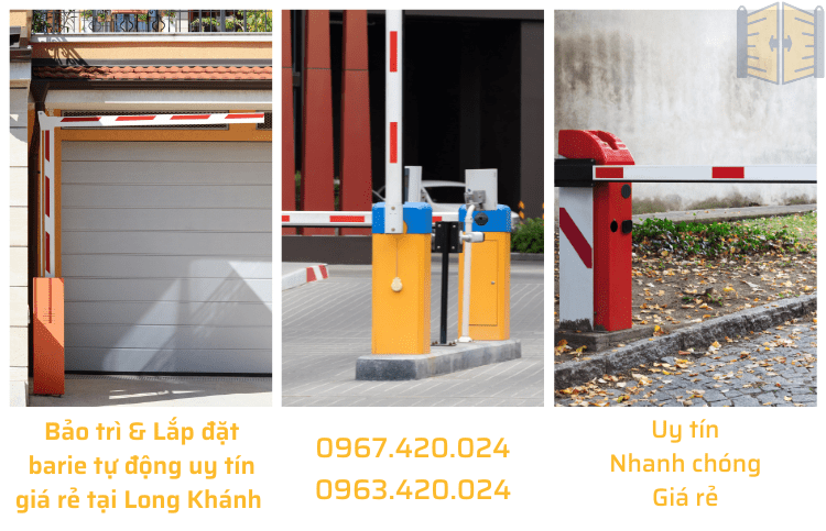 Bảo trì & Lắp đặt barie tự động uy tín giá rẻ tại Long Khánh 0963 420 024