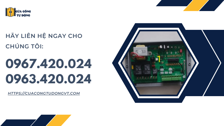 Sửa bo mạch cổng xếp tự động uy tín giá rẻ tại Long Khánh 0963 420 024