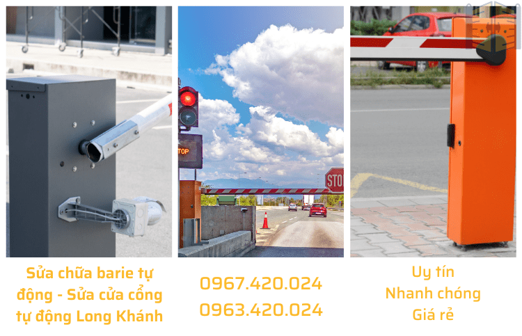 Sửa chữa barie tự động - Sửa cửa cổng tự động Long Khánh 0963 420 024