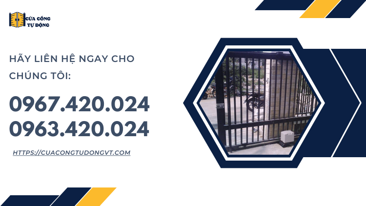 Sửa cổng lùa tự động - Cửa cổng tự động Long Khánh 0967 420 024