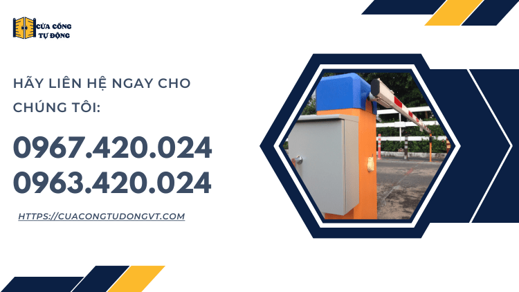 Sửa motor barie tự động giá rẻ tại Long Khánh 0963 420 024